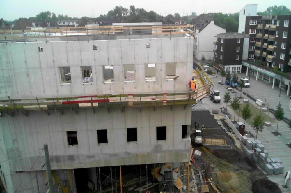 Glückaufplatz am 11. Juli 2014