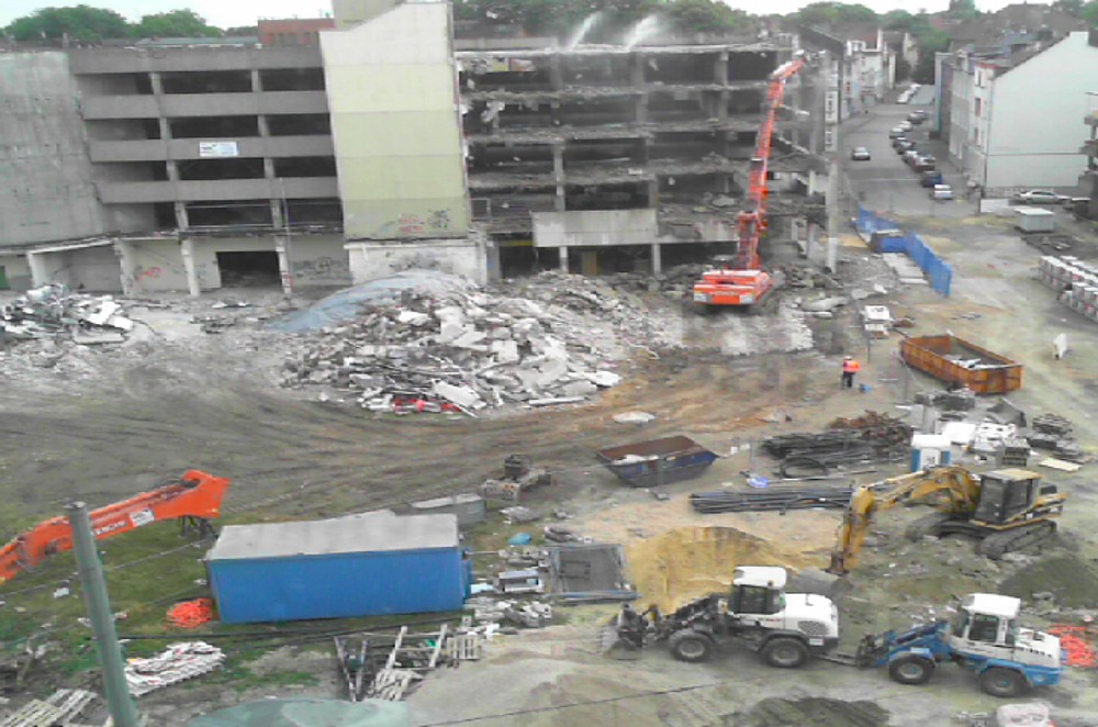 Glückaufplatz am 12. August 2013