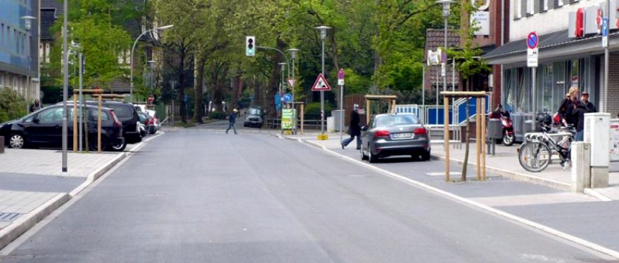 Gerichtsstraße nach dem Umbau