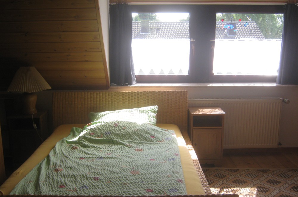 Appartement Dünwald Schlafzimmer