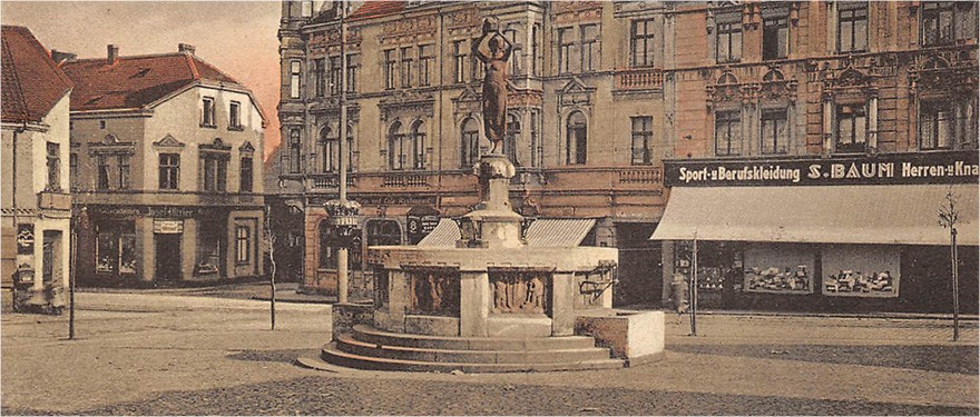 Hohenzollern-Brunnen am Eickler Markt