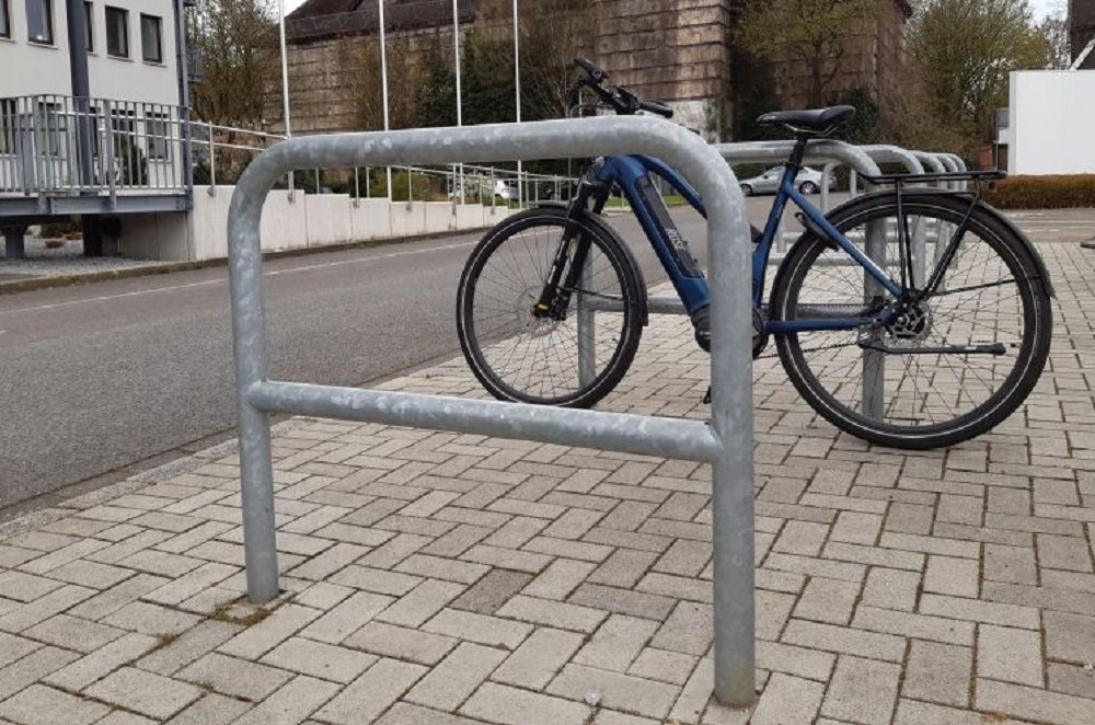 Anlehnbügel im Stadtgebiet